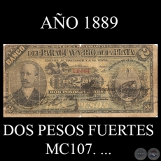 DOS PESOS FUERTES - MC107. ... - FIRMA: FEDERICO KRAUCH - FRANCISCO CAMPOS