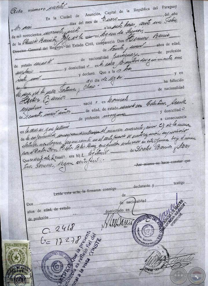 Documento de Respaldo