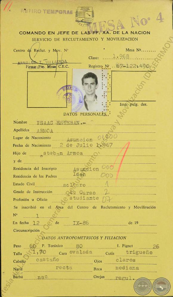 Documento de Respaldo