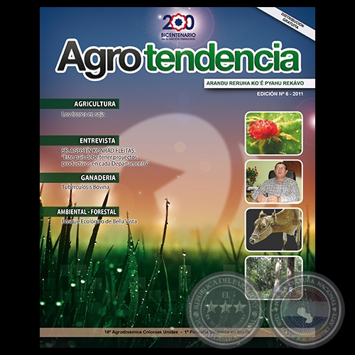 AGROTENDENCIA - EDICIÓN Nº 6 - 2011 - REVISTA DIGITAL