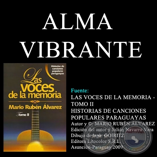 ALMA VIBRANTE - Música: AGUSTÍN BARBOZA