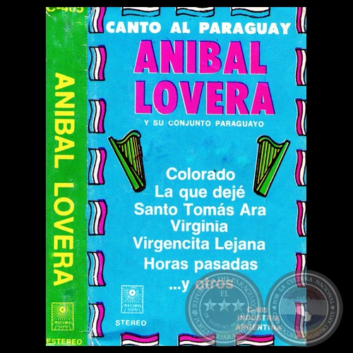 CANTO AL PARAGUAY - ANÍBAL LOVERA - Año 1982
