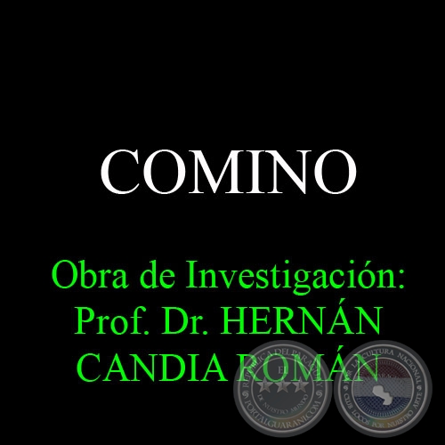 COMINO - Obra de Investigación: Prof. Dr. HERNÁN CANDIA ROMÁN