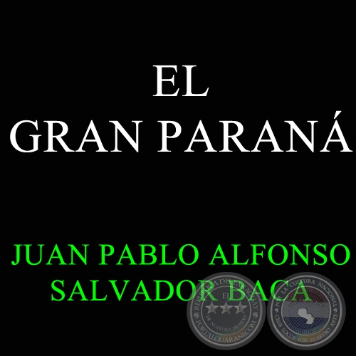 EL GRAN PARAN - JUAN PABLO ALFONSO