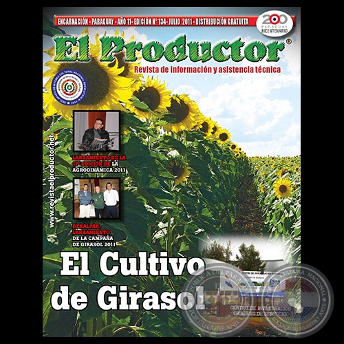 EL PRODUCTOR Revista - AÑO 11 - NÚMERO 134 - JULIO 2011 - PARAGUAY