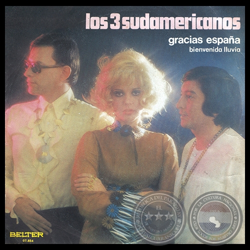 GRACIAS ESPAA - LOS TRES SUDAMERICANOS - AO 1970