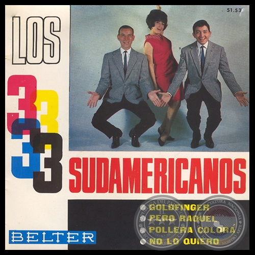 GOLDFINGER - LOS 3 SUDAMERICANOS - AÑO 1967