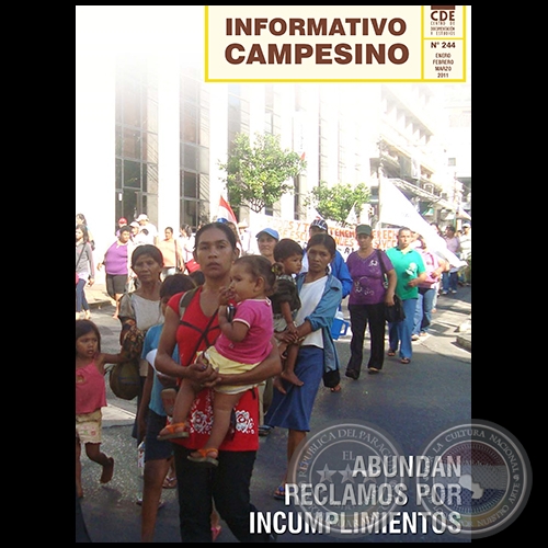 INFORMATIVO CAMPESINO 244 - ENERO FEBRERO MARZO 2011