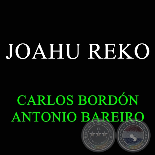 JOAYU REKO - CARLOS BORDÓN