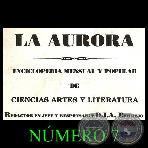 REVISTA LA AURORA - NMERO 7 - Redactor en jefe y responsable: D.I.A.BERMEJO