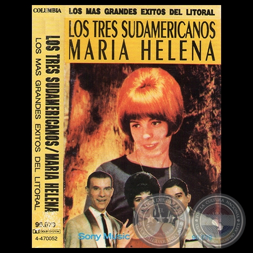 LOS MS GRANDES XITOS DEL LITORAL - MARA ELENA y LOS TRES SUDAMERICANOS - Ao 1992