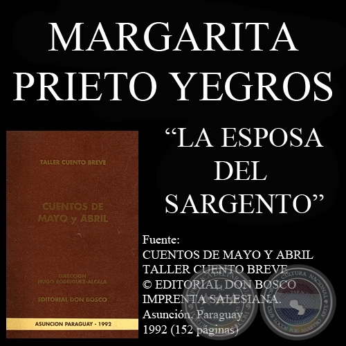 LA ESPOSA DEL SARGENTO (Cuento de MARGARITA PRIETO YEGROS)