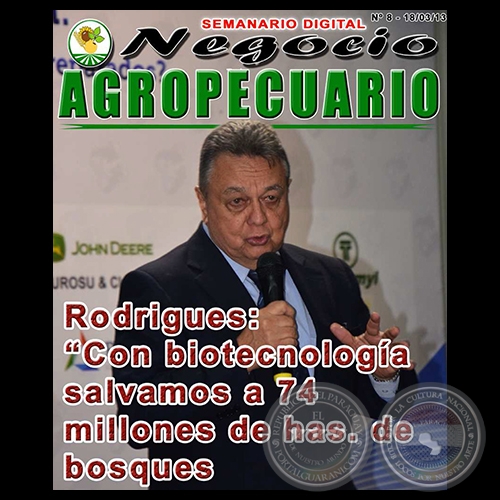 NEGOCIO AGROPECUARIO - Nº 8 - 18/03/13 - REVISTA DIGITAL