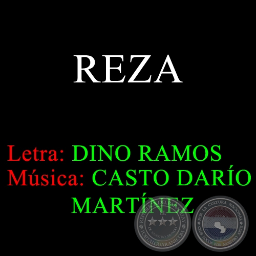 REZA - Msica: CASTO DARO MARTNEZ 