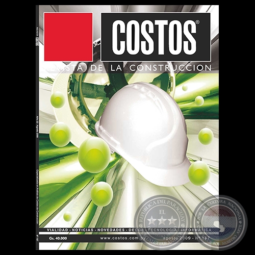 COSTOS Revista de la Construcción - Nº 167 - Agosto 2009