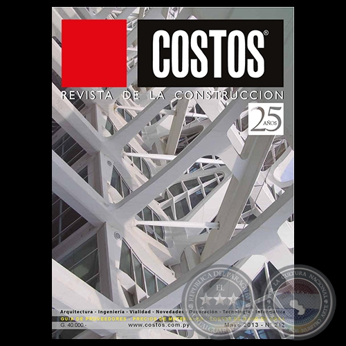 COSTOS Revista de la Construccin - N 212 - Mayo 2013