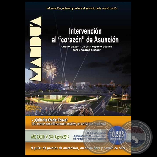 MANDU'A Revista de la Construcción - Nº 388 - Agosto 2015