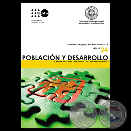 Revista N° 24 - POBLACIÓN Y DESARROLLO - FACULTAD DE CIENCIAS ECONÓMICAS U.N.A.