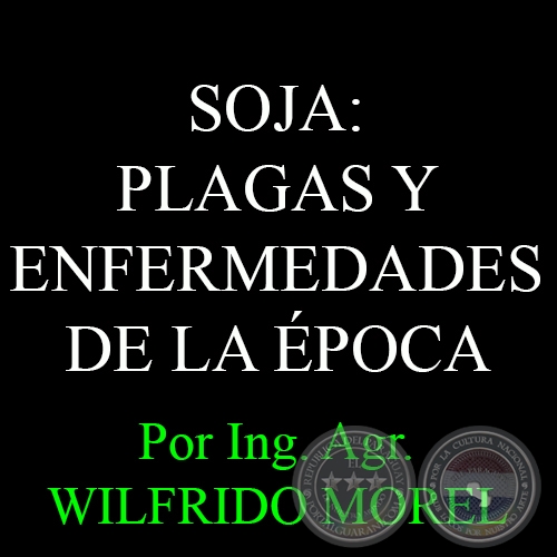 SOJA: PLAGAS Y ENFERMEDADES DE LA ÉPOCA - Por Ing. Agr. WILFRIDO MOREL