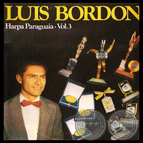 HARPA PARAGUAIA VOL.3 - LUIS BORDN - Ao 1983