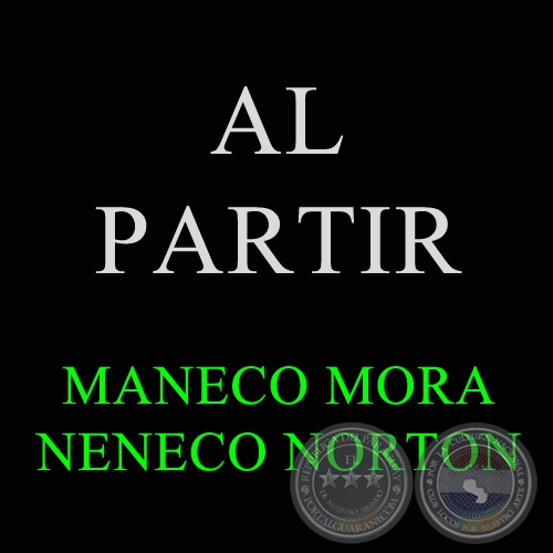 AL PARTIR - NENECO NORTON