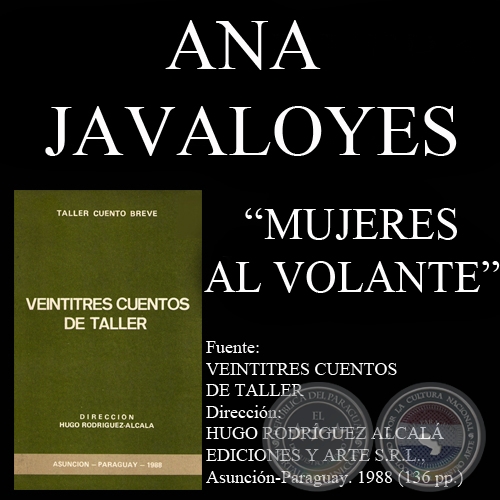 MUJERES AL VOLANTE (Cuento de ANA JAVALOYES)