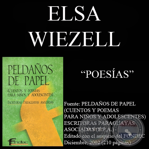 PATRIA Y TRABAJO , AMÉRICA y ESTE ES MI PUEBLO - Poesías de ELSA WIEZELL - Año 2002