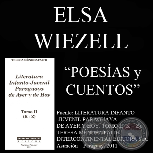 POESÍAS Y CUENTOS DE ELSA WIEZELL - Año 2011