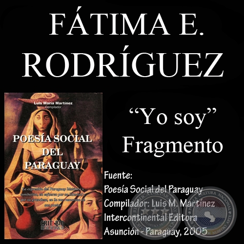 YO SOY - Poesía de FÁTIMA ELIZABETH RODRÍGUEZ