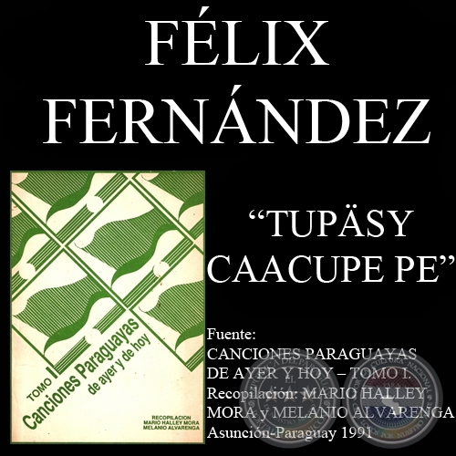 TUPSY CAACUPE PE - Polca de FLIX FERNNDEZ