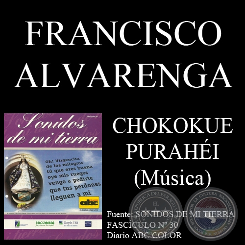 CHOKOKUE PURAHI - Msica de FRANCISCO ALVARENGA