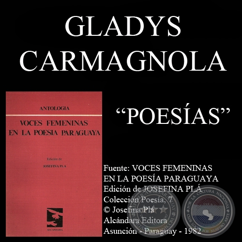 ENERO, 24 DE ABRIL, PRE-REQUIEM, PERMANENCIA (Poesías de GLADYS CARMAGNOLA)