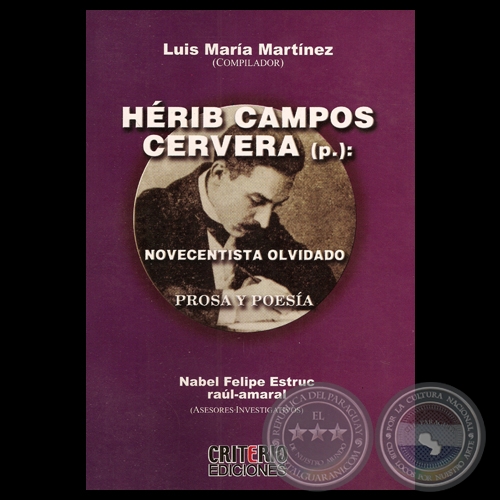 HRIB CAMPOS CERVERA (p.) - NOVECENTISTA OLVIDADO - Asesores investigativos: NABEL FELIPE ESTRUC y RAL AMARAL