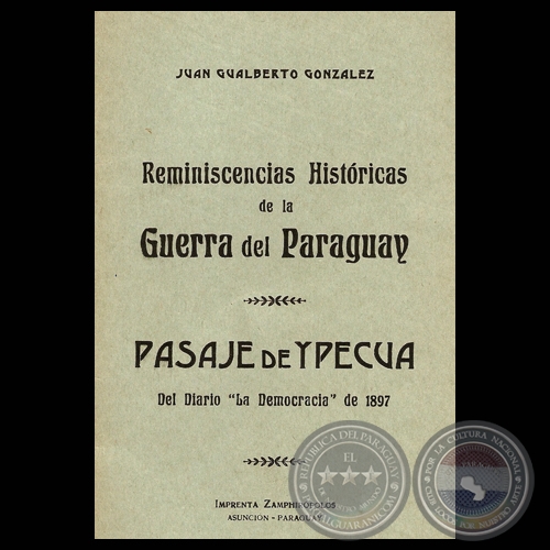 PASAJE DE YPECUA - Ensayo de JUAN GUALBERTO GONZÁLEZ