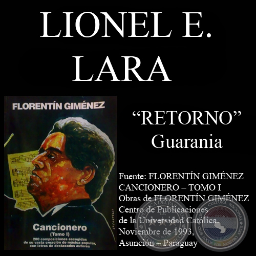 RETORNO - Letra de LIONEL ENRIQUE LARA