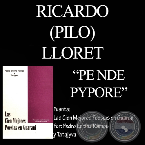 PE NDE PYPORE - Autor: RICARDO (PILO) LLORET