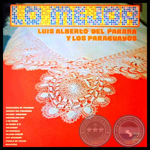 LO MEJOR - LUIS ALBERTO DEL PARANÁ Y LOS PARAGUAYOS - Año 1975