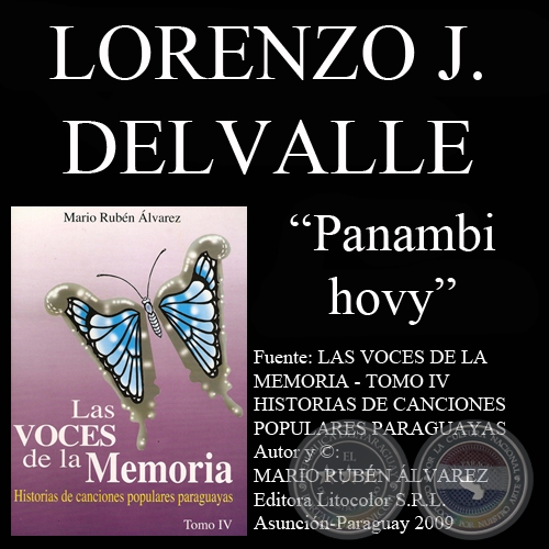 PANAMBI HOVY - Letra y música: LORENZO J. DELVALLE