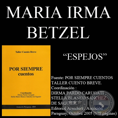 ESPEJOS - Cuento de MARIA IRMA BETZEL