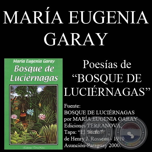 DUENDES EN EL ALMA y POESÍAS de MARÍA EUGENIA GARAY