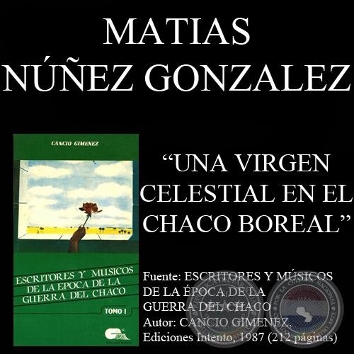 UNA VIRGEN CELESTIAL EN EL CHACO BOREAL (Poesía de MATIAS NUÑEZ GONZALEZ)