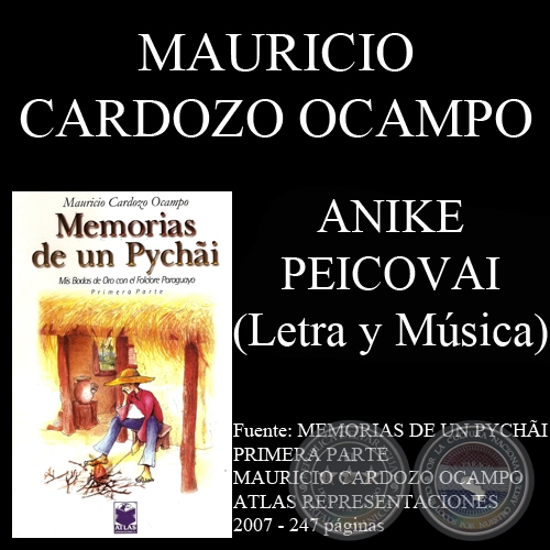 ANIKE PEICOVAI - Letra y música: MAURICIO CARDOZO OCAMPO