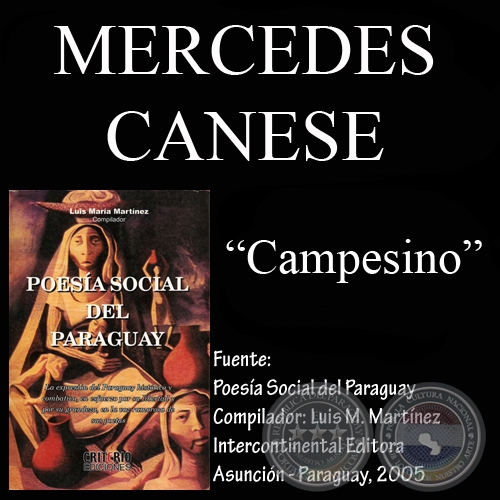 CAMPESINO (Poesía de MERCEDES CANESE)