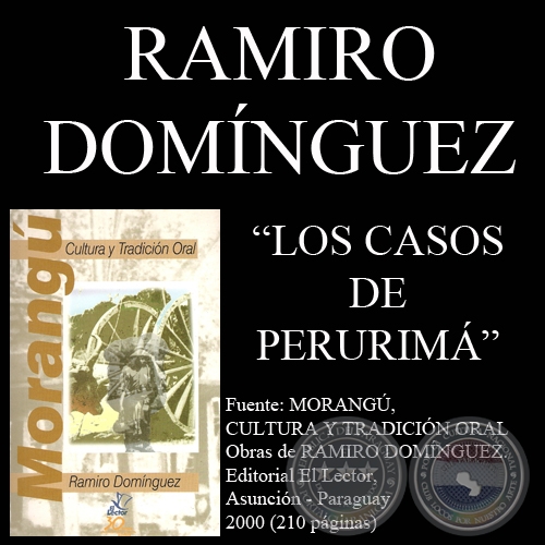 LOS CASOS DE PERURIM (Poesas de RAMIRO DOMNGUEZ, 1968)