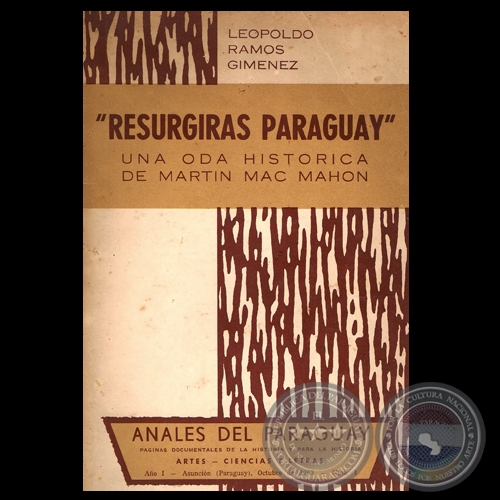 RESURGIDS PARAGUAY - Oda de MARTN MAC MAHON - Conferencia de LEOPOLDO RAMOS GIMENEZ