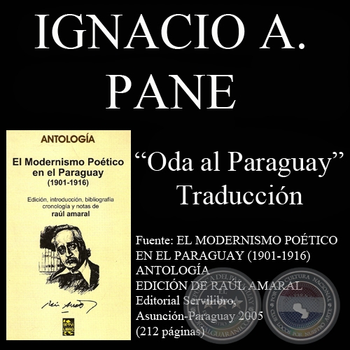ODA AL PARAGUAY - Poesía de JEAN PAUL CASABIANCA - Traducción de IGNACIO A. PANE