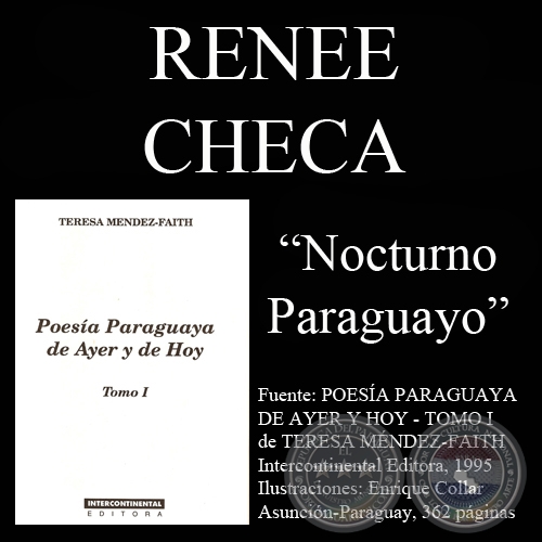 NOCTURNO PARAGUAYO (Poesía de Renée Checa)