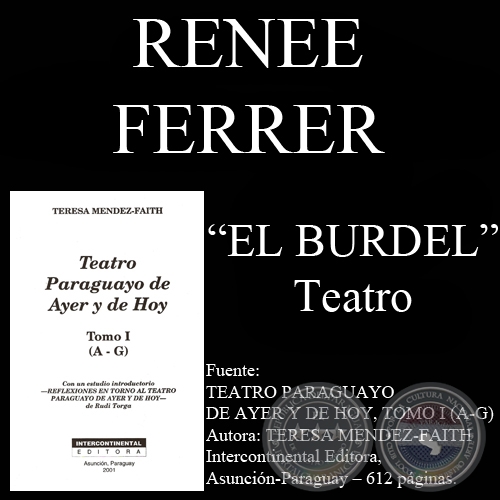 EL BURDEL - Obra teatral de RENÉE FERRER