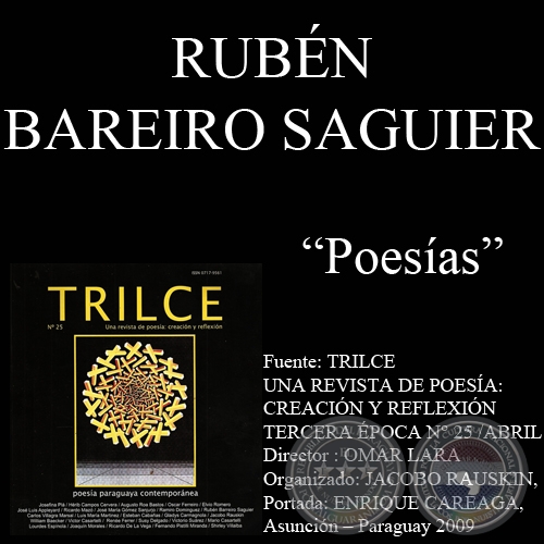 POESÍAS de RUBÉN BAREIRO SAGUIER