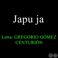 Japu ja - POEMARIO EN GUARANI